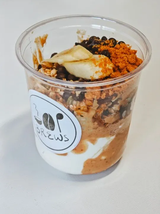 PB Banana Crunch Yogurt